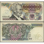 Poland, 2,000,000 zlotys, August 14, 1992