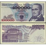 Poland, 100,000 zlotys, November 16, 1993