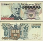 Poland, 500,000 zlotys, November 16, 1993
