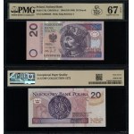 Poland, 20 zlotych, March 25, 1994