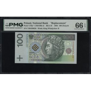 Polsko, 100 zlotých, 25. 3. 1994, YI