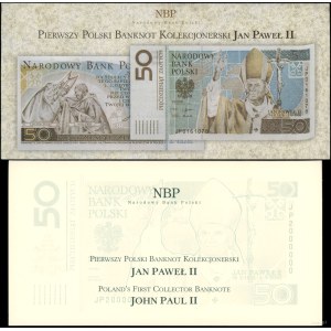 Poland, 50 złotych, October 16, 2006, John Paul II