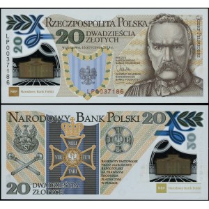Poland, 20 zlotych, January 16, 2014