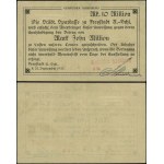 Silesia, 10 million marks, September 22, 1923, Kożuchów