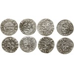 Poland, set of 4 x half-grosz, Kraków