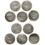 Poland, set of 5 x half-grosz, Kraków