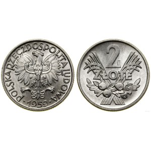 Polska, 2 złote, 1959, Warszawa