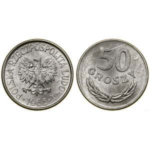 Poland, 50 groszy, 1965, Warsaw