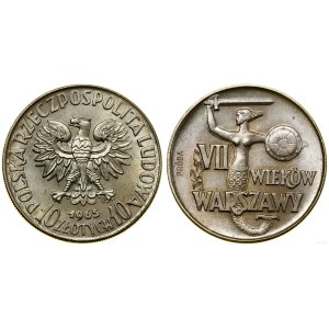 Polen, 10 Złoty, 1965, Warschau