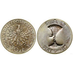 Poland, 10 zlotych, 1971, Warsaw