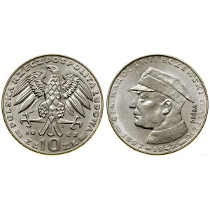 Poland, 10 zlotych, 1967, Warsaw