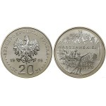Poland, 20 zlotych, 1995, Warsaw