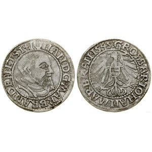 Silesia, grosz, 1545, Krosno