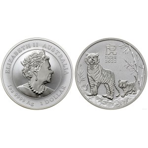Australia, 1 dollar, 2022, Perth