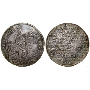 Německo, tolar, 1619, Drážďany