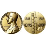 France, commemorative medal, 1989
