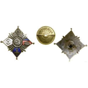 Poland, 43rd Rifle Regiment of the Bajonczycy Legion — officers' commemorative badge (COPY)