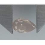 Natural Fancy Color Diamond, 0.32 CT, P1; Gross Price: approx. 13,000 PLN