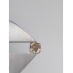 Diamant naturel de 0,20 ct, P1, certificat
