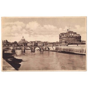 Rome. The Bridge and Castel Sant'Angelo