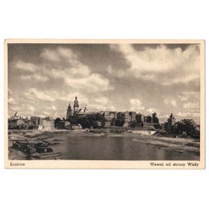 Krakow. Wawel as seen from the Vistula River