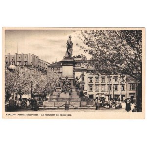 Krakow. The Mickiewicz Monument