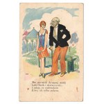 This old man with a modest expression. He likes to flirt and he likes girls...