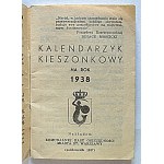 AGENDA DE POCHE POUR L'ANNÉE 1938. Varsovie, octobre 1937...