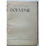 POŁUDNIE. Časopis venovaný umeniu a umeleckej kritike. Vilnius, marec – júl 1922. Číslo III...