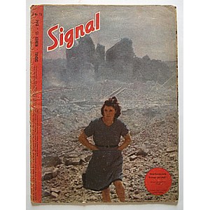SIGNAL. Berlin 1944. Vol. V, No. 15. Published and printed by Deutscher Verlag. Editor-in-chief: Wilhelm Reetz...
