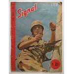 SIGNAL. Berlin 1945. Vol. VI. No. 1. Published as described above, p. 38. Paperback. Polish edition