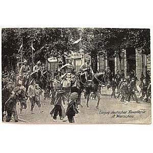VARSOVIE. Entrée de la cavalerie allemande à Varsovie. Éd…