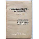 BABIENCO T. T. Pojednawcza ofiara Chrystusa i jego pośrednictwo. Warszawa [1935]...