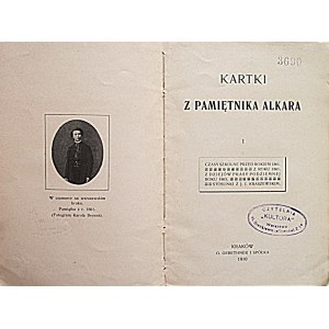 EXCERPTS FROM ALKAR'S DIARY. I. School Days Before 1861. From the Year 1861...