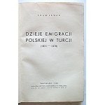 ADAM LEWAK. The History of Polish Emigration to Turkey (1831–1878). Warsaw, 1935...