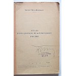 BELINA - KAZIMIERZ WOJCIKIEWICZ. An Illustrated and Statistical Atlas of Poland. Bydgoszcz, 1938. Self-published...