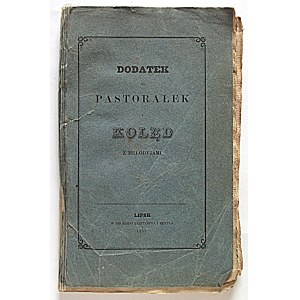 SUPPLEMENT TO PASTORAL SONGS AND CHRISTMAS CAROLS WITH MELODIES. Leipzig, 1853. Printed by Breitkopf &amp; Hertel. Size: 12/20 cm. pp., [3]...