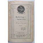 LIBRETTO CATALOG for PATHÉ records. First edition, second revised edition. Warsaw, 1912...