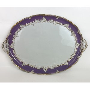 Tray, Meissen, 19th century