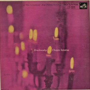 Chopin: Sonata No. 2 in B-flat minor, Op. 35 / Sonata No. 3 in B-flat minor, Op. 58, performed by Alexander Brailowsky (vinyl, 1955)