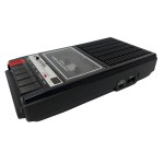 Radiola cassette player with recording function