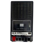 Radiola cassette player with recording function