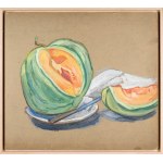 Jean PESKÉ (1870–1949), Still Life with a Watermelon