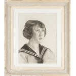 Maurycy (Maurice) MĘDRZYCKI (Mendjizki) (1890–1951), Portrait of a Young Woman, ca. 1910–1915