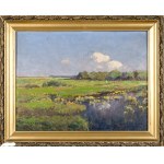 Wiktor KORECKI (1890–1980), Landscape with Buttercups
