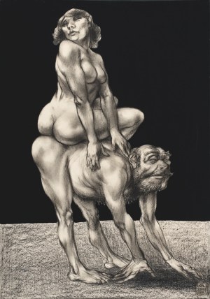Adam HOFFMANN (1918-2001), Happy horse, 1972