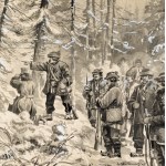Leonard WINTEROWSKI (1868-1927), Huculi na polowaniu, 1915