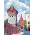 Henryk SAJDAK (1905 - 1995), Brama Floriańska w Krakowie