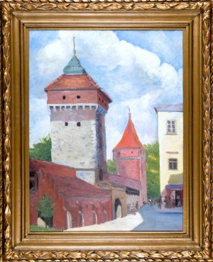 Henryk SAJDAK (1905 - 1995), Brama Floriańska w Krakowie