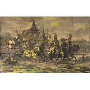 Juliusz KOSSAK (1824–1899), A Krakow Wedding